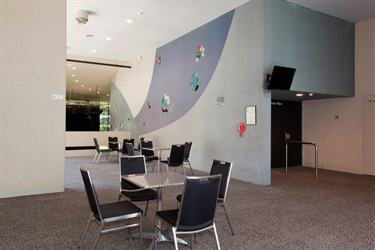 Central Mezzanine Table Setup 2